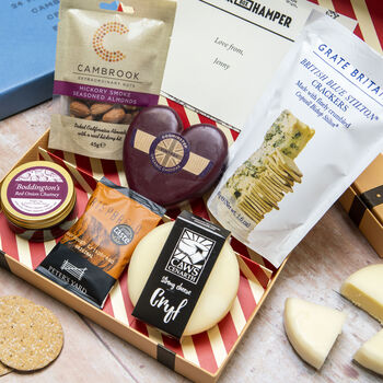 Strong Cheeses Letter Box Hamper, 2 of 12