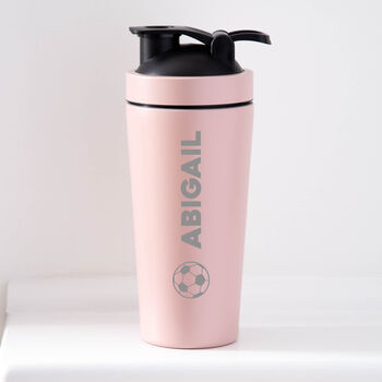 Personalised Football Name Protein Shaker Bottle, 4 of 7