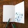 Inky Polar Bear Notebook, thumbnail 5 of 6
