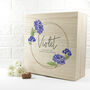 Personalised Floral Bridesmaid Large Keepsake Box, thumbnail 6 of 12
