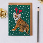 Go Wild Christmas Wrapping Paper Elephant, Giraffe, thumbnail 5 of 5