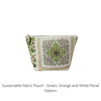 Sustainable Fabric Pouch Large, 2 of 6