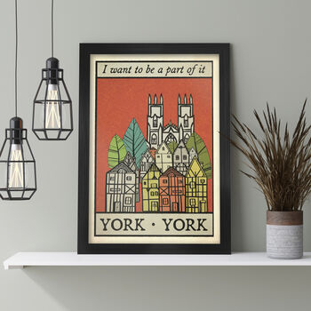 City Of York Poster Print, 2 of 4