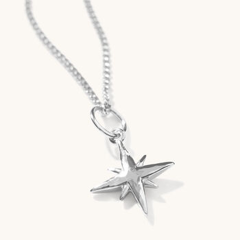 Your Guiding Star Necklace Silver Or 18ct Gold Plated Vermeil, 2 of 5