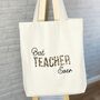 Best Teacher Ever Tote Bag And Pencil Case, thumbnail 1 of 2