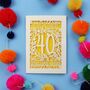 Ruby Wedding Anniversary Card 40 Amazing Years, thumbnail 10 of 10