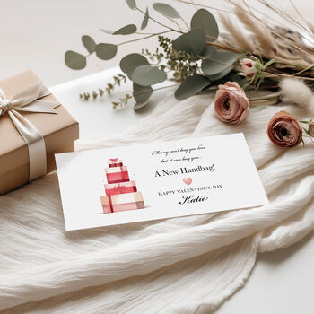 Valentine's Day Money Wallet, Customisable, 2 of 4