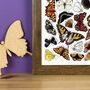 Butterflies Of Britain Wildlife Watercolour Print, thumbnail 4 of 7