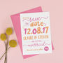 Charlie Save The Date Cards, thumbnail 1 of 2