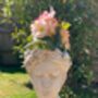 Ladies Head Planter 21cm Stone Effect Bust Flowerpot, thumbnail 2 of 9