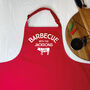 Barbecue With The … Personalised Bbq Apron, thumbnail 2 of 5