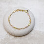 Personalised Multicoloured Pastel Gemstone 18ct Gold Bracelet, thumbnail 1 of 6
