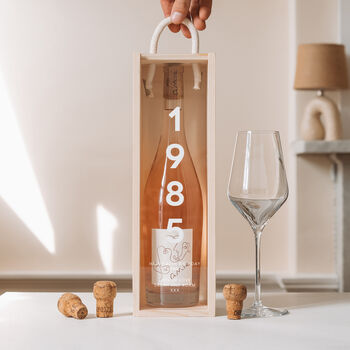 Personalised Birthday Rosé Gift Set, 3 of 5