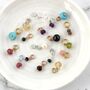 Personalised Teardrop Locket With Birthstones, thumbnail 4 of 12