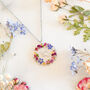 Forget Me Not And Bee Necklace, thumbnail 4 of 6