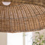 Monde Woven Rattan Ceiling Shade, thumbnail 4 of 5