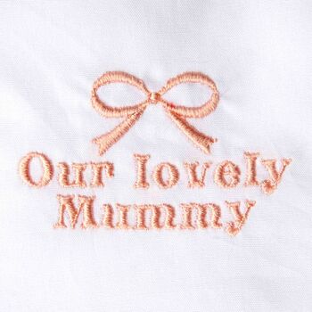 Personalised Handkerchief Keepsake Gift Set For Mums, 2 of 5