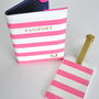 Personalised Passport Cover And Luggage Tag Set, thumbnail 6 of 8
