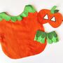 Felt Halloween Pumpkin Costume For Children And Adults, thumbnail 3 of 10