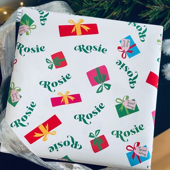 Present Special Delivery Christmas Wrapping Paper, 2 of 9