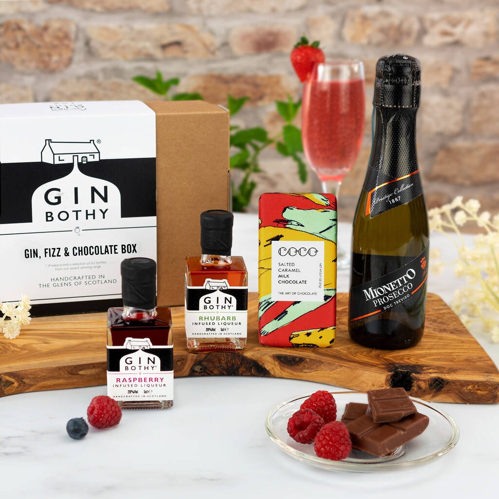 Gin, Fizz And Chocolate Gift Box