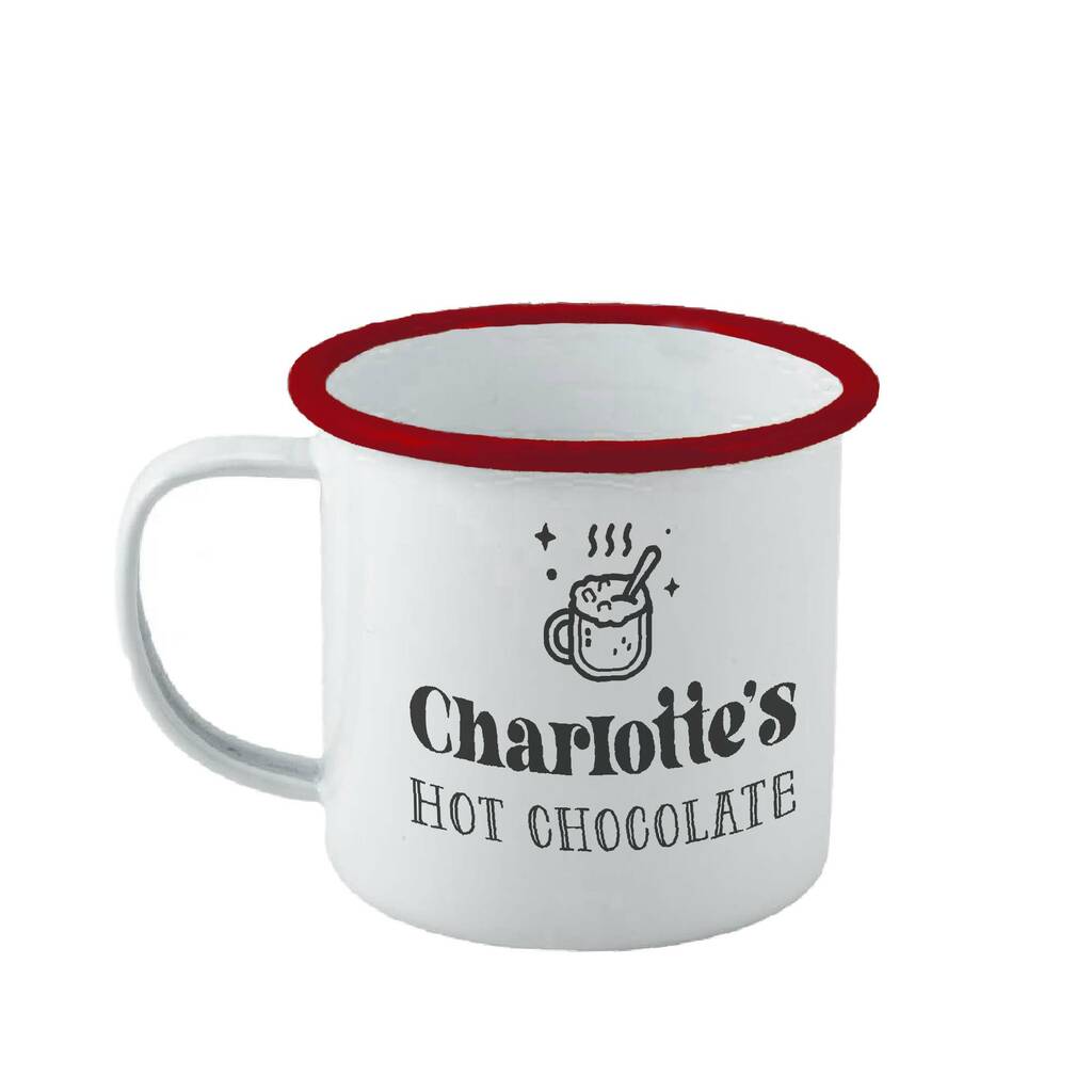Personalised Hot Chocolate Glass Mug - Duncan Stewart 1978