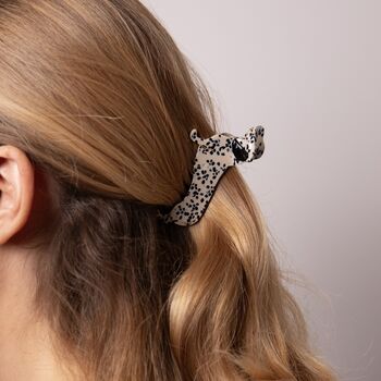 Spotty Dachshund Claw Clip, 2 of 2