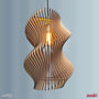 Zooki 30 'Eris' Wooden Pendant Light, thumbnail 1 of 10
