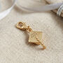 Mortar Board Engraved Silver Graduation Charm And Card, thumbnail 4 of 11