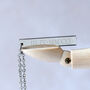 Roman Numeral Bar Necklace, thumbnail 4 of 11