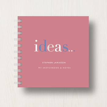 Personalised 'Ideas' To Do Small Notebook, 10 of 10
