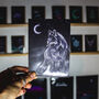 Mountain Wolf Greetings Card, thumbnail 2 of 2