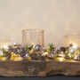 Christmas Pine Cone And Bauble Light Garland, thumbnail 1 of 3