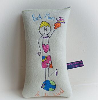 Best Mum In The World Glasses Case, Personalised, 5 of 6