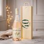 Personalised 40th Birthday Rosé Wine Gift Set, thumbnail 3 of 8