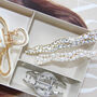 Pearl Or Crystal Statement Hair Clip, thumbnail 4 of 8