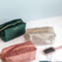 Personalised Velvet Makeup Bag, thumbnail 10 of 11