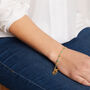 Ruby Sapphire Emerald Gold Bracelet, thumbnail 7 of 9
