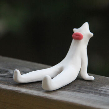 Ugly Buddy001 Ceramic Handmade Character, 2 of 4