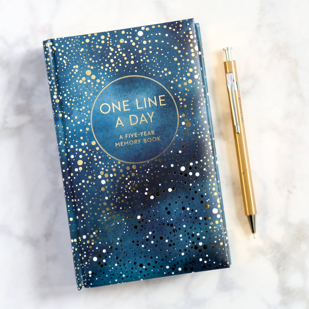 One Line A Day Five Year Diary Or Memory Book By Berylune 