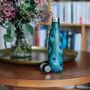 Peacock Feathers Insulated Stainless Steel Bottle, thumbnail 4 of 6