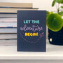 Congratulations Card 'Let The Adventure Begin', thumbnail 5 of 6