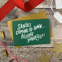 Well Tickle My Tinsel It's Christmas! Card, thumbnail 2 of 8