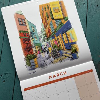London Illustrated Locations 2026 Calendar, 6 of 12