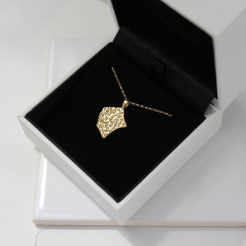 9ct Gold Dinosaur Eggshell Necklace, 2 of 4