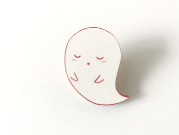 Ghost Halloween Pin/Brooch, 5 of 9
