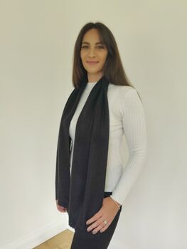 Personalised Unisex Pure Cashmere Woven Scarf, 9 of 12