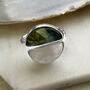 Adjustable Gold Plated Labradorite And Moonstone Ring, thumbnail 8 of 12