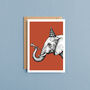 Elephant Birthday Card, thumbnail 1 of 6