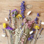 Wildflower Bright Cut Dried Flowers Letterbox Gift, thumbnail 4 of 9